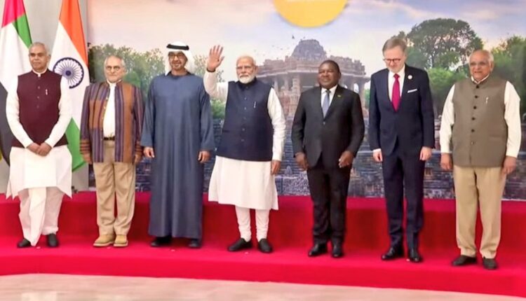 Prime Minister Narendra Modi & other world leaders get together as the Vibrant Gujarat Global Summit 2024 begins in Gandhinagar, Gujarat.