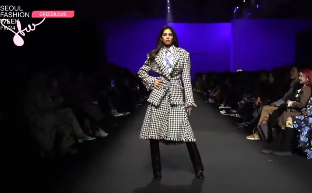 Sriya Lenka, 1st Indian K-Pop Idol walks at Seoul Fashion Week