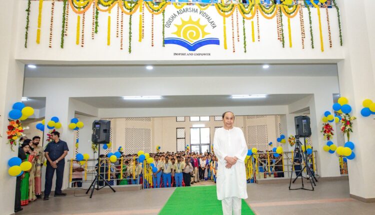 Odisha Chief Minister Naveen Patnaik on Wednesday inaugurated the new campus of the Iconic Odisha Adarsha Vidyalaya at Andharua in Bhubaneswar.