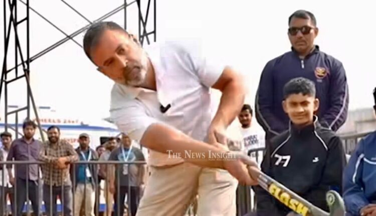 Rahul Gandhi seeks Development of Hockey in Sundargarh