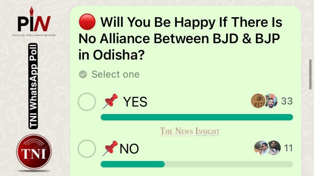 TNI WhatsApp Poll: Alliance or No Alliance!