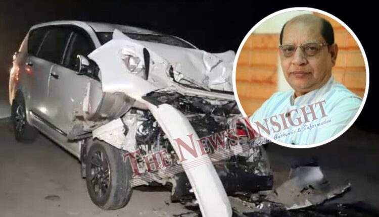Prasanna Acharya injured in road accident