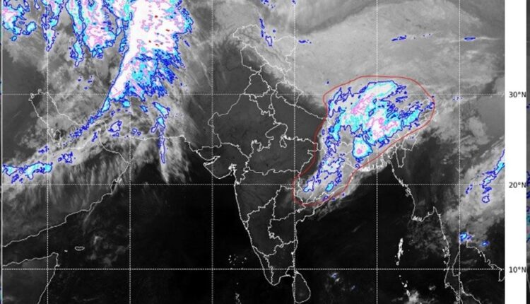 IMD suggests light to moderate rainfall over Odisha, West Bengal, Sikkim, Bihar, Arunachal Pradesh, Assam & Meghalaya and Nagaland.