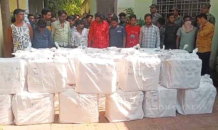 Sambalpur Police have seized 16,000 bottles of cough syrup which were smuggled from West Bengal for sale during Holi and elections.
