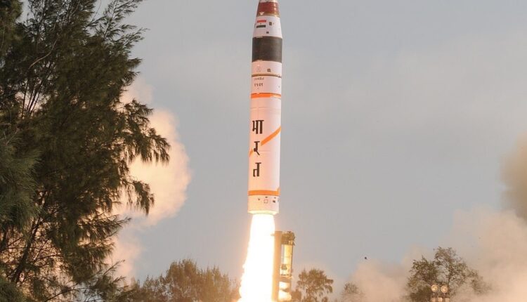 India tests fired Mission Divyastra – first flight test of indigenously developed Agni-5 missile with MIRV technology under a woman director.