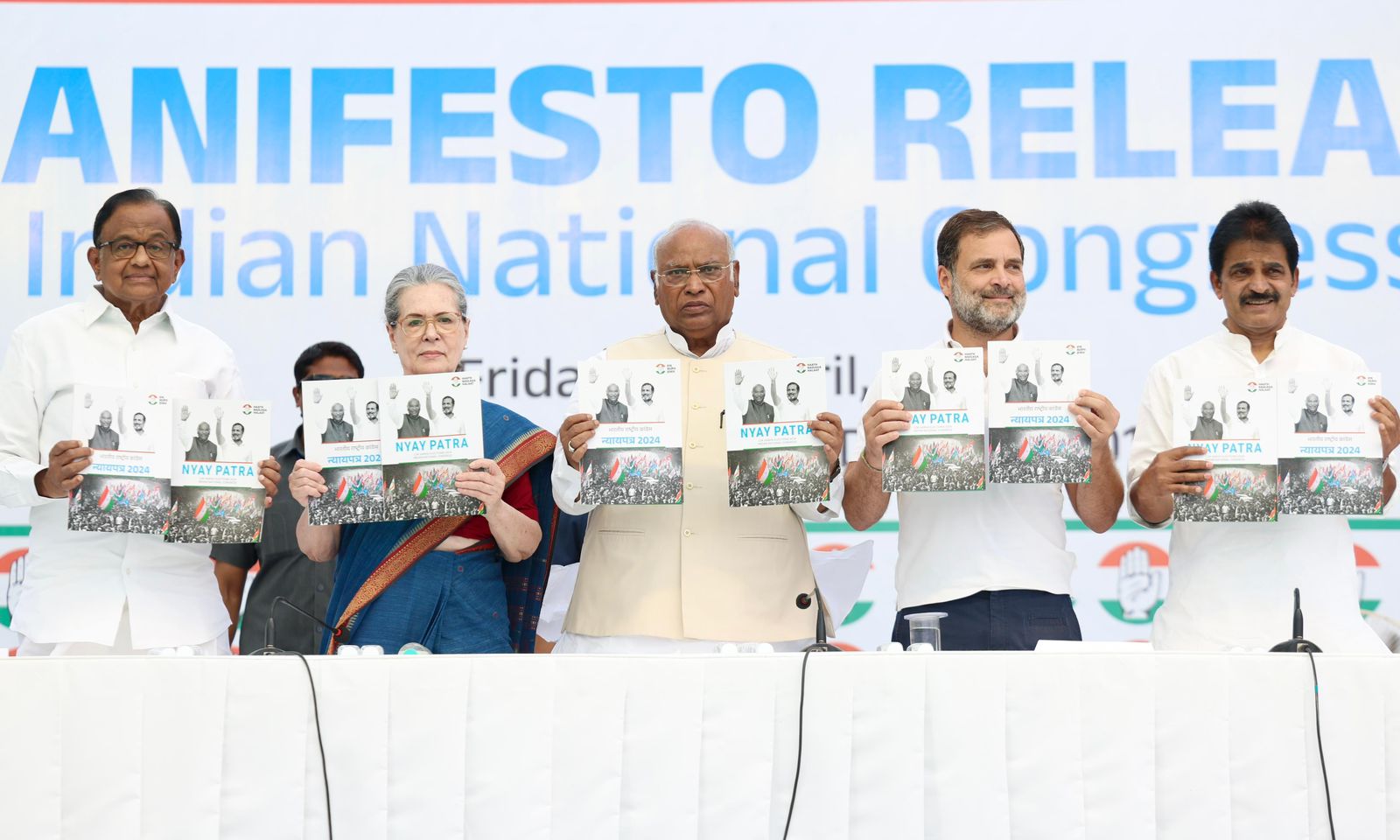 Congress releases Manifesto for Lok Sabha Election 2024; Key Highlights