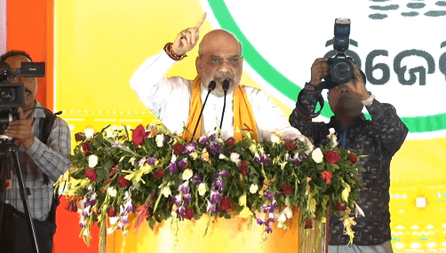 Amit Shah launches Poll Campaign in Odisha; attacks Naveen Govt