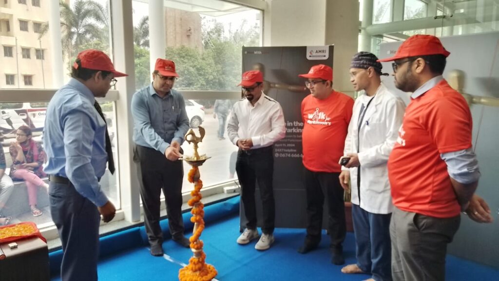 AMRI Hospitals Bhubaneswar observed World Parkinson’s Day 2024, to increase awareness about Pariknson’s diseases.