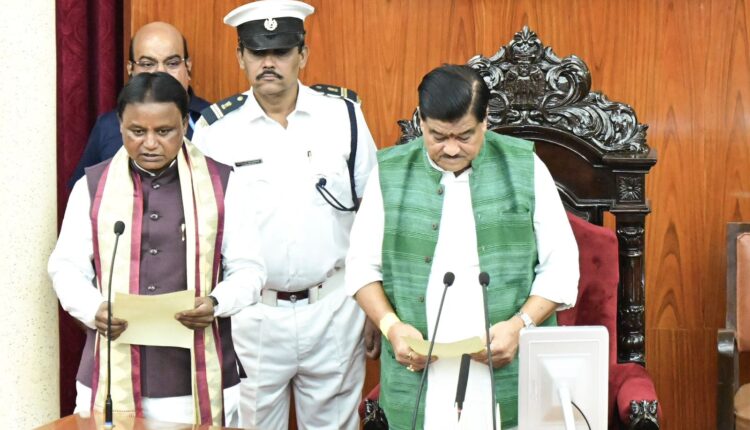 CM Mohan Majhi & Others take oath as MLAs
