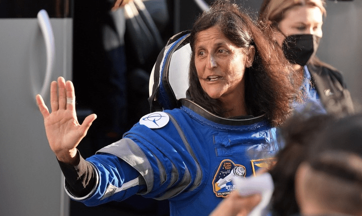 Indian-Origin NASA astronaut Sunita Williams created history by becoming the first woman to fly on the maiden mission of a new human-rated spacecraft.