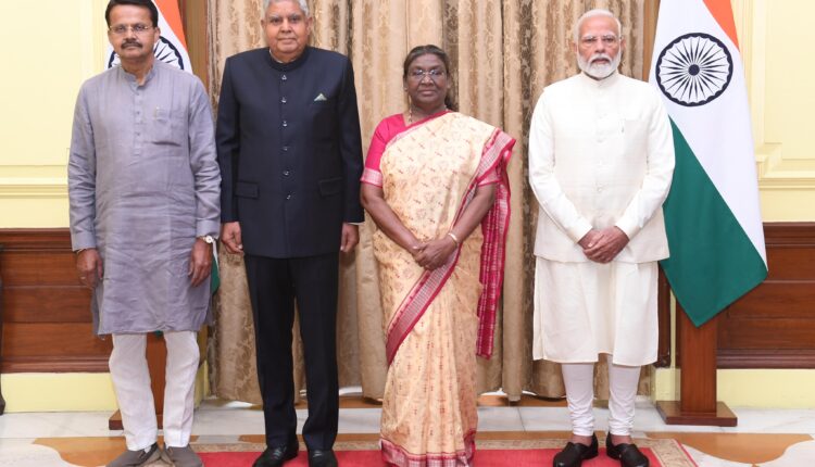 Prime Minister Narendra Modi takes oath as a member of the 18th Lok Sabha. Bhartruhari Mahtab sworn in as pro-tem Speaker of Lok Sabha.