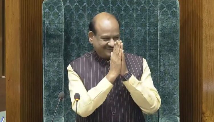 Om Birla re-elected Speaker of Lok Sabha