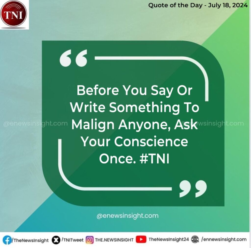 TNI Daily Quote – July 18, 2024