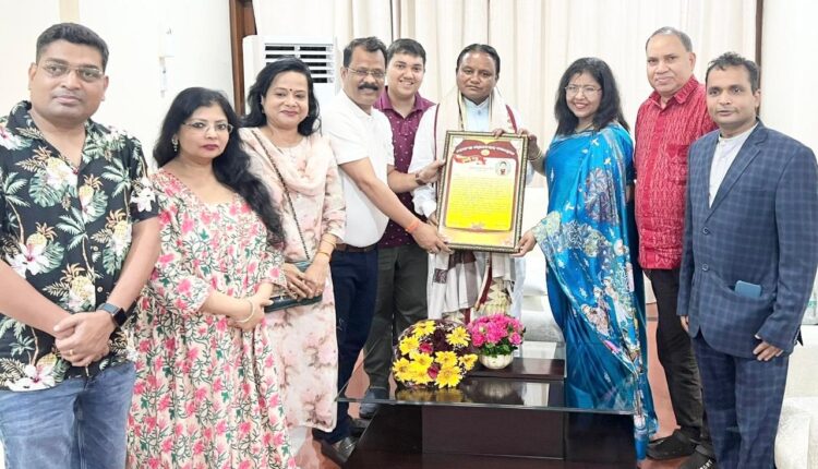 World Odisha Society’s Delegation meets CM Mohan Majhi