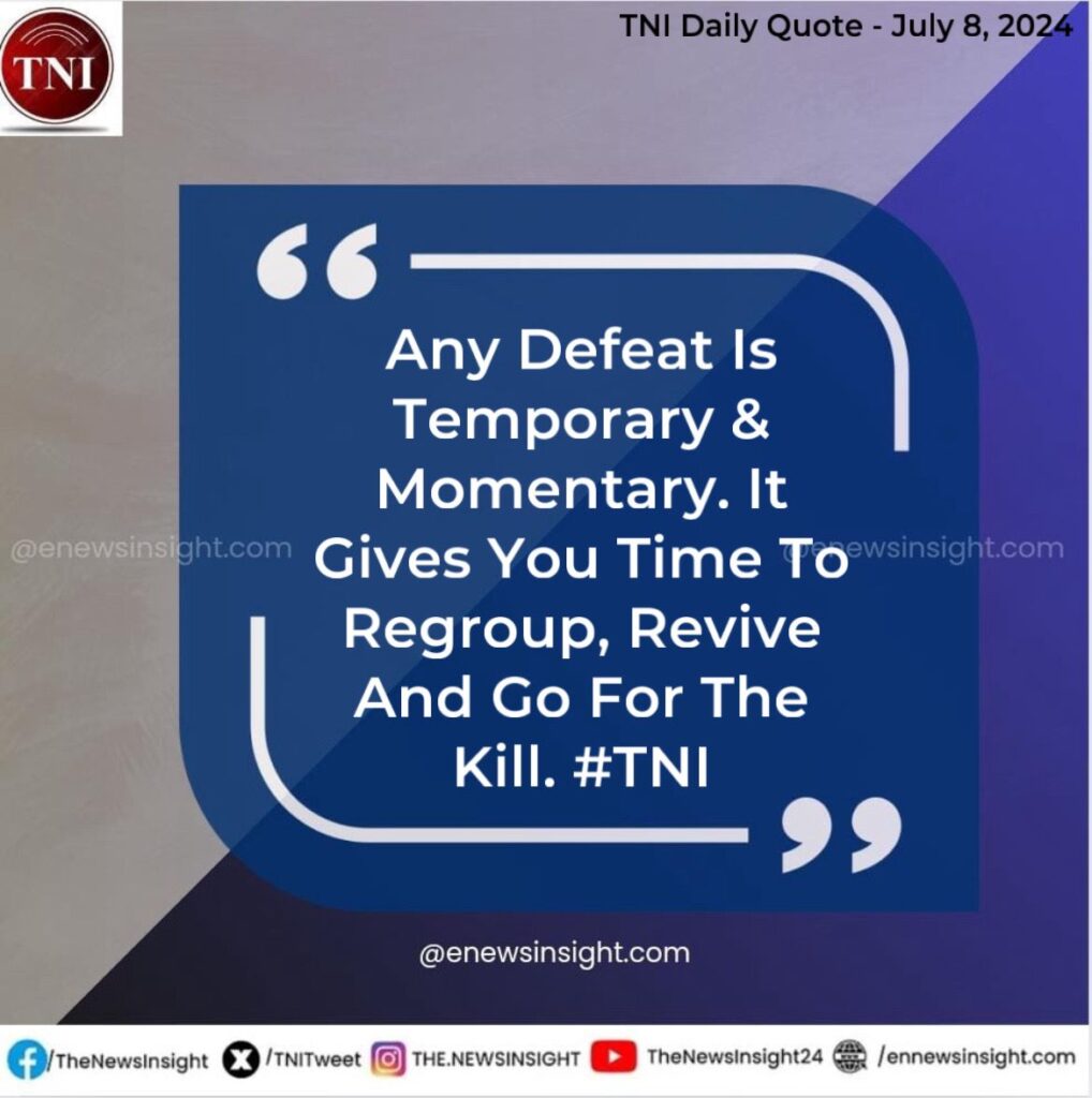 TNI Daily Quote – July 8, 2024