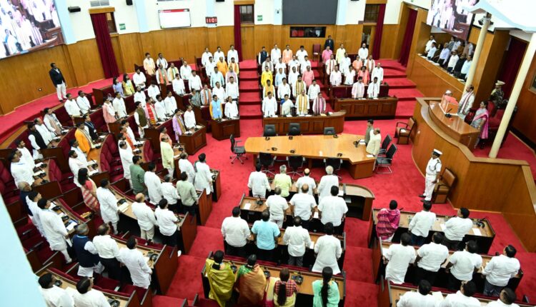 The first session of 17th Odisha Assembly started on a stormy note. BJD, Congress members stage walk out during Governor’s address.