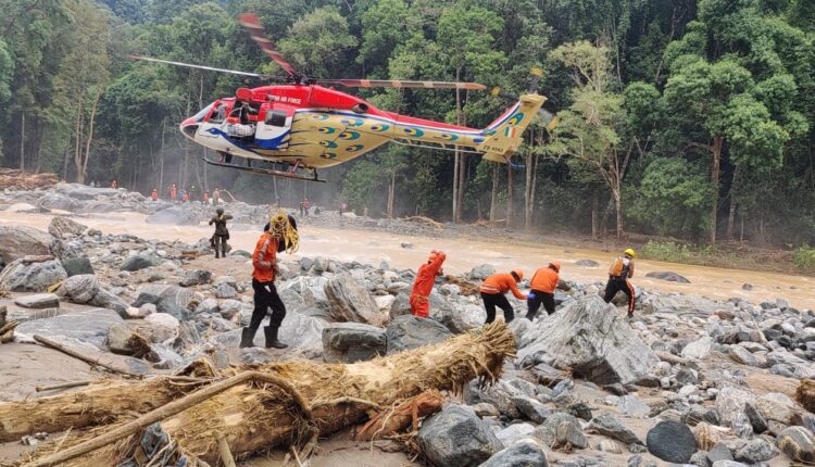 Rescue and relief operation in landslide-hit areas of Wayanad enters 8th day. NDRF, Army, Air Force, and other agencies are tirelessly conducting Rescue Operations. Death toll stands at 402.