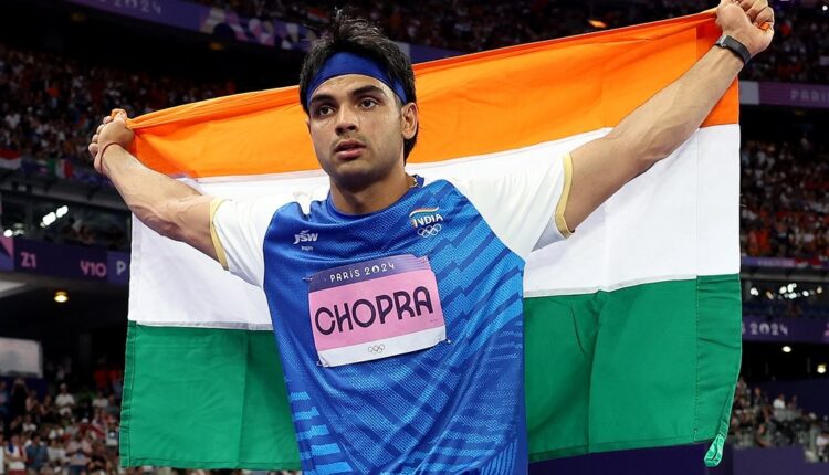 Ace javelin thrower Neeraj Chopra wins Silver medal with the best throw of 89.45 metres at Paris Olympics 2024.