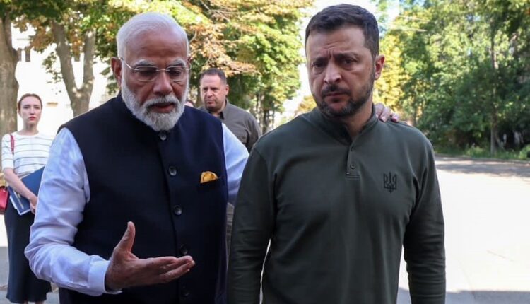 PM Modi visits Ukraine; holds talks with President Zelenskyy