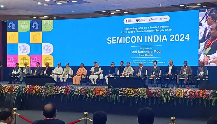 Prime Minister Narendra Modi inaugurated SEMICON India 2024 at India Expo Mart in Greater Noida.