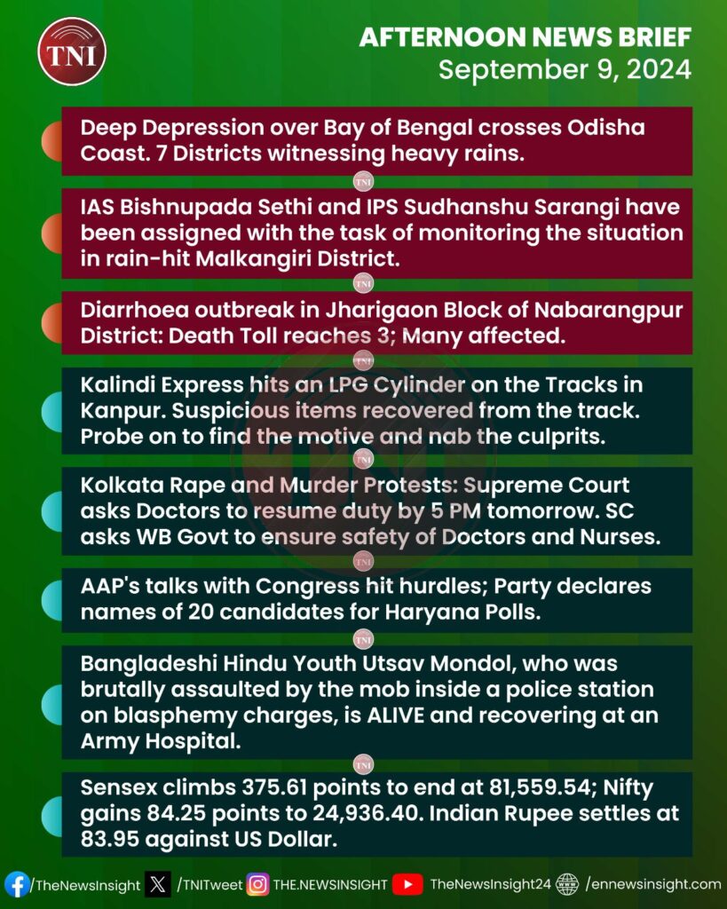 Odisha on Monday experienced light to moderate rainfall activities as deep depression over the Bay of Bengal crossed the Odisha coast close to Puri on Monday.