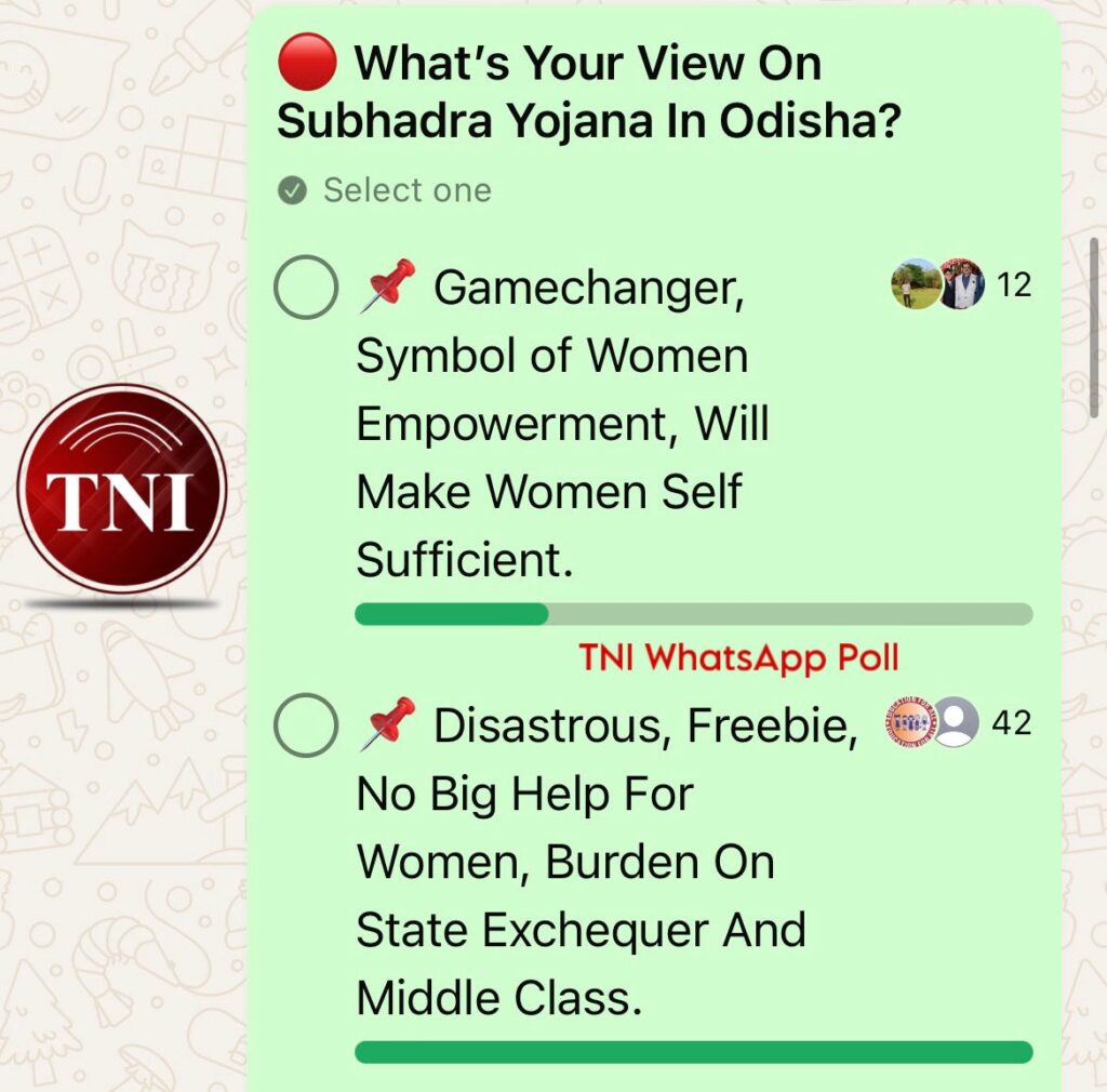 TNI WhatsApp Poll on Subhadra Yojana