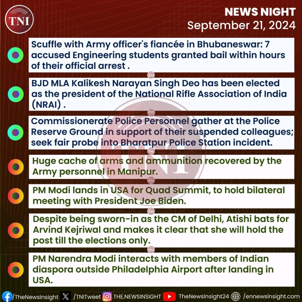 TNI News Night – September 21, 2024