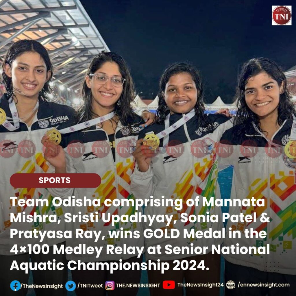 Odisha's female swimmers shine in National Aquatic Championships