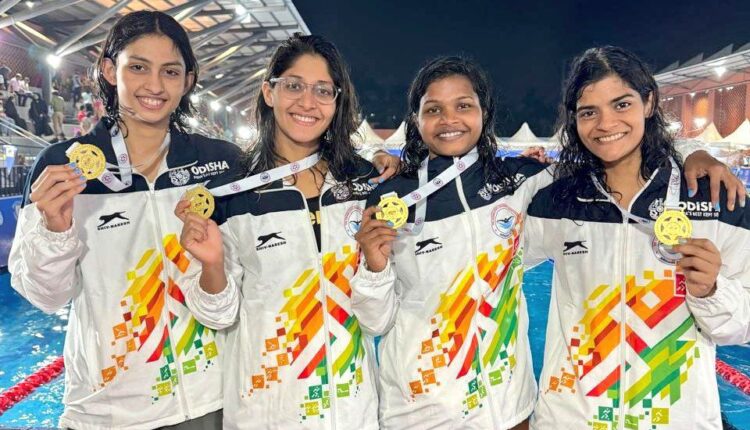 Odisha's female swimmers shine in National Aquatic Championships