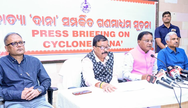 Odisha CM Mohan Majhi reviews Cyclone Aftermath Situation