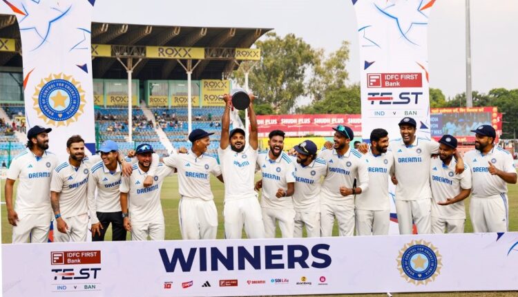 India beat Bangladesh by 7 wickets in Kanpur Test