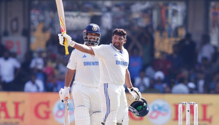 Indian batter Sarfaraz Khan scored his maiden Test century on day four of the first Test against New Zealand in Bengaluru. He scored 150 runs from 195 balls.