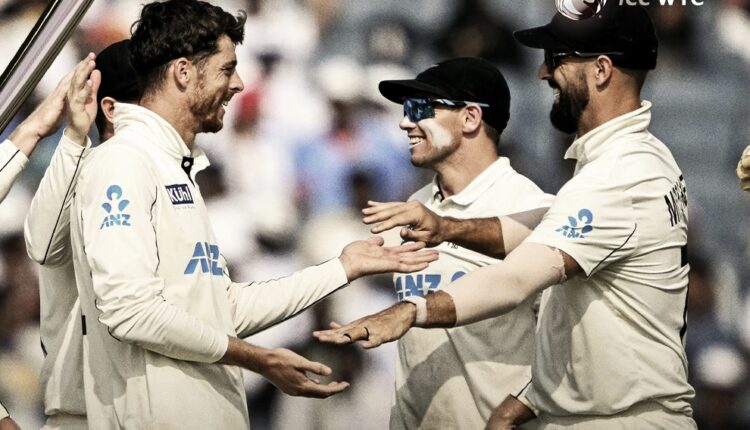 New Zealand beat India by 113 runs in Pune Test