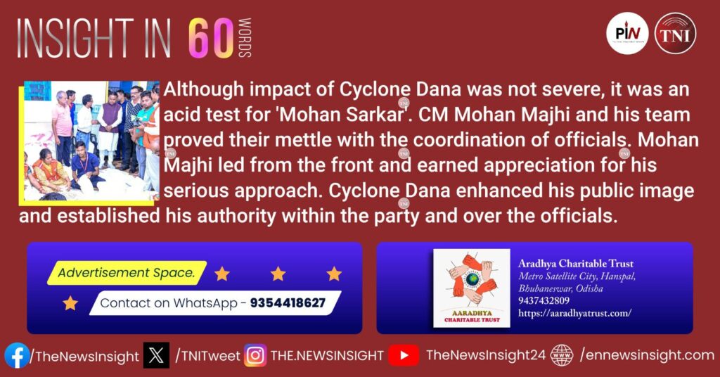 Insight In 60 Words: CM Mohan Majhi passes Cyclone Test 