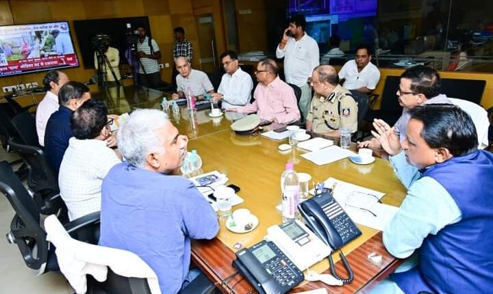 Odisha CM Mohan Majhi reviews the situation aftermath Cyclone Dana landfall; focuses on rescue, relief and communication restoration.