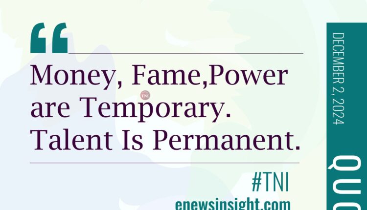 TNI Daily Quote