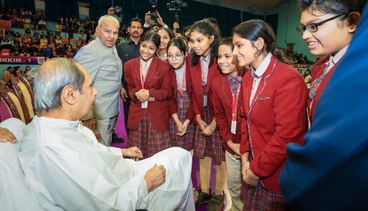 Former Odisha CM and LoP Naveen Patnaik attends 6th DAV United Festival in Bhubaneswar.