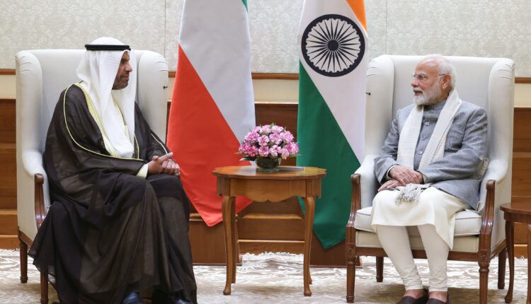 Further strengthening India-Kuwait relations, Foreign Minister of Kuwait Abdullah Ali Al-Yahya meets PM Modi.