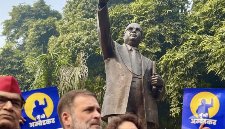 Rahul Gandhi remains defiant; leads the fight against BJP over BR Ambedkar.