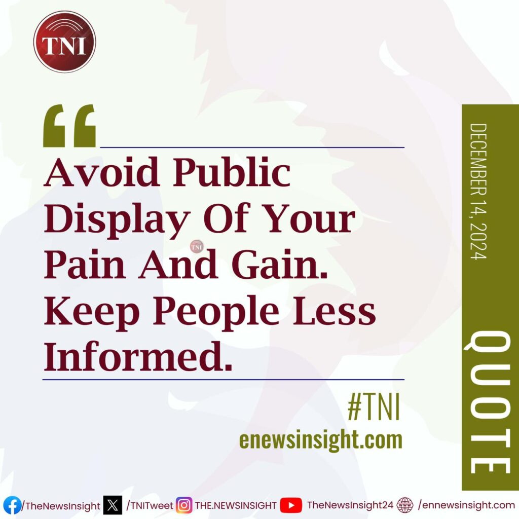 TNI Daily Quote – December 14, 2024 