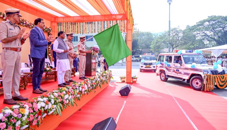 Odisha CM Mohan Majhi dedicated 30 new Emergency Response Support System (ERSS) vehicles to the Commisionerate Police to ensure faster and immediate services in the Twin Cities.