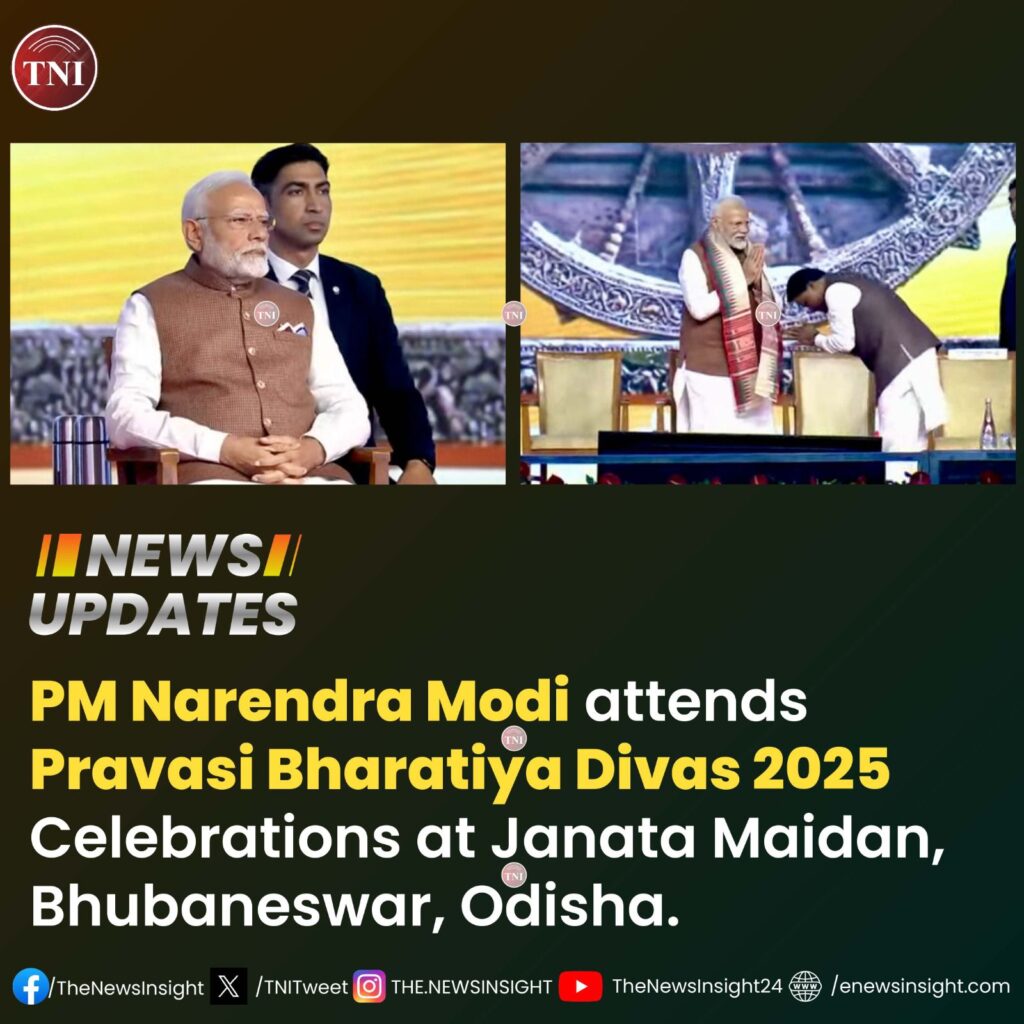 PM Modi inaugurates 18th Pravasi Bharatiya Divas in Odisha