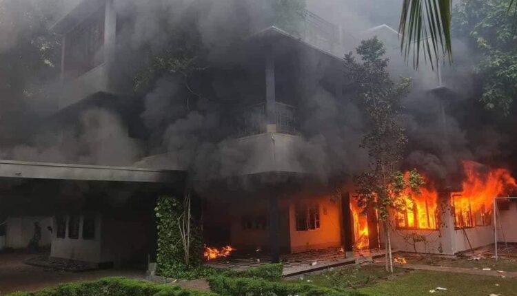 Bangabandhu Memorial Museum which was the personal residence of Sheikh Mujibur Rahman, the founding president of Bangladesh and father of former PM Sheikh Hasina was demolished yesterday with bulldozers by a raging crowd.