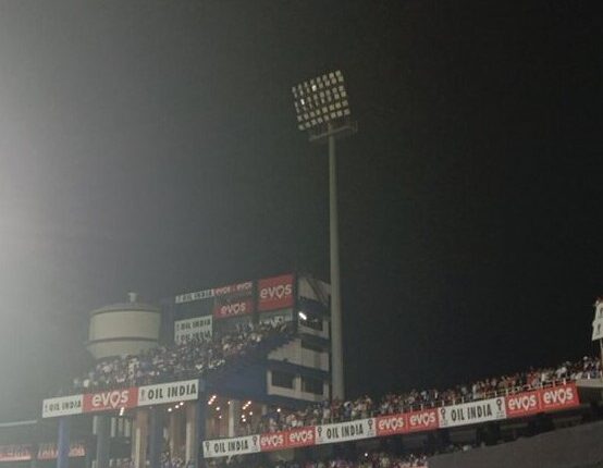 Floodlight Glitch At Barabati Stadium