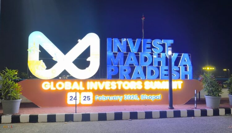 Prime Minister Narendra Modi inaugurates the 'Invest Madhya Pradesh - Global Investors Summit-2025' in Bhopal, Madhya Pradesh.