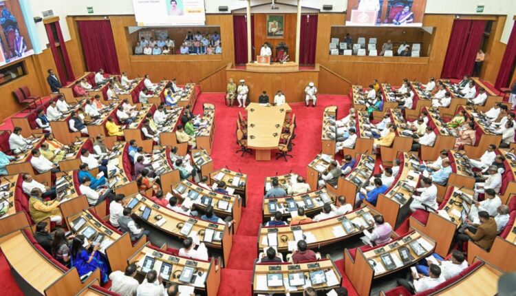 Governor Dr. Hari Babu Kambhampati addressed the third session of the 17th Odisha Legislative Assembly.