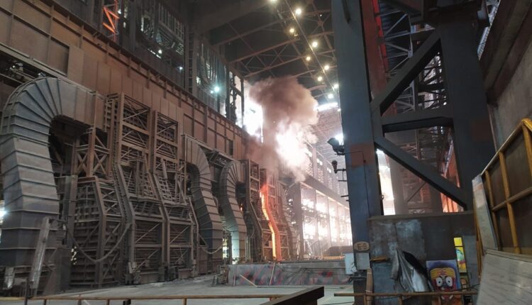 Blast at Steel Melting Shop of Tata Steel Kalinganagar, Jajpur. At least 8 Workers injured.