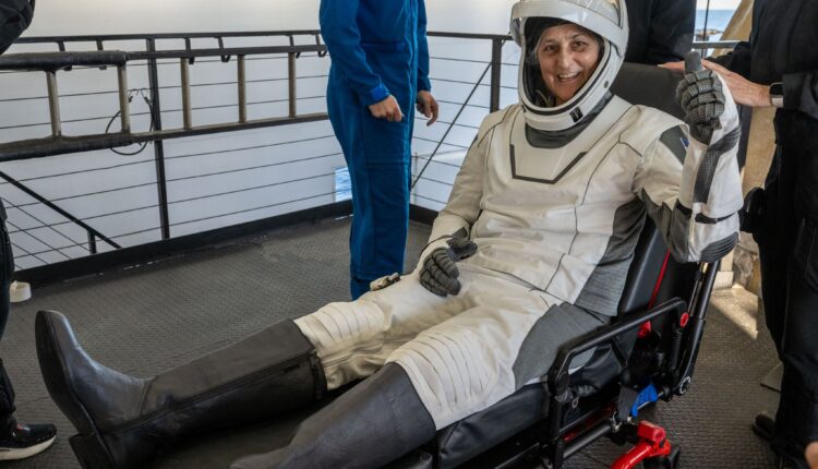 NASA astronaut Sunita Williams has safely returned to Earth after spending nine months stranded aboard the International Space Station.