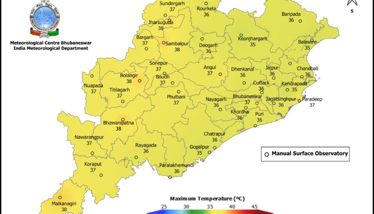 Temperature to rise again in Odisha by 3 to 5 degrees Celsius in coming 4-5 days, predicts IMD.