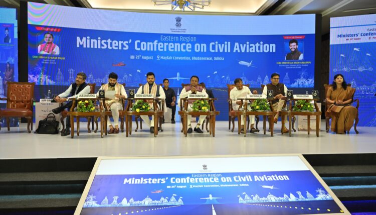 Odisha Chief Minister Mohan Majhi attends the Eastern Region Civil Aviation Ministers’ Conference in Bhubaneswar.